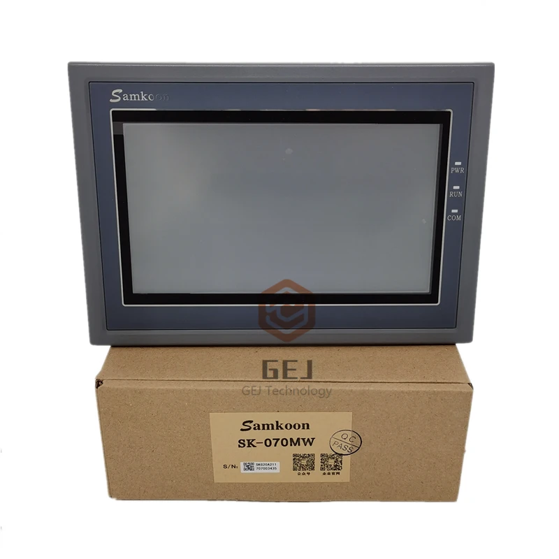 

7 Inch SK-070MW Samkoon DC 24V 800*480 Resolution Touch Screen HMI