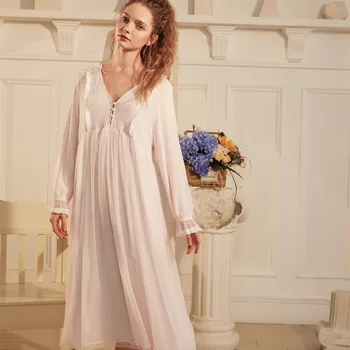 Wasteheart Women Homewear Female Cotton White Sexy Sleepwear Nightdress Lace Nightwear Homewear Nightgown Sleepwear Luxury Gown
Wasteheart Women Homewear Female Cotton White Sexy Sleepwear Nightdress Lace Nightwear Homewear Nightgown Sleepwear Luxury Gown