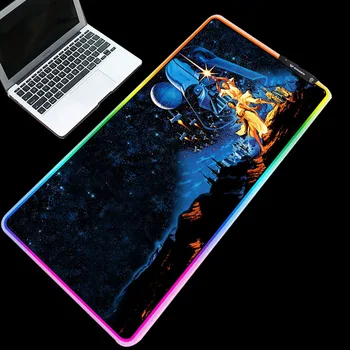XGZ RGB LED Star Wars Mouse Pad LED Backlight Pads Non-Slip Rubber Base Computer Keyboard Glowing Mat for Gamer Gaming
XGZ RGB LED Star Wars Mouse Pad LED Backlight Pads Non-Slip Rubber Base Computer Keyboard Glowing Mat for Gamer Gaming
