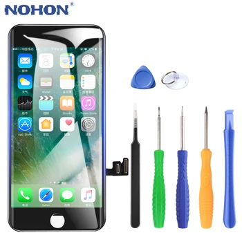 NOHON LCD Display Touch Screen 3D Digitizer Assembly Replacement For iPhone 6 6S 7 Mobile Phone LCDs Panel Free Repair Tools
NOHON LCD Display Touch Screen 3D Digitizer Assembly Replacement For iPhone 6 6S 7 Mobile Phone LCDs Panel Free Repair Tools
