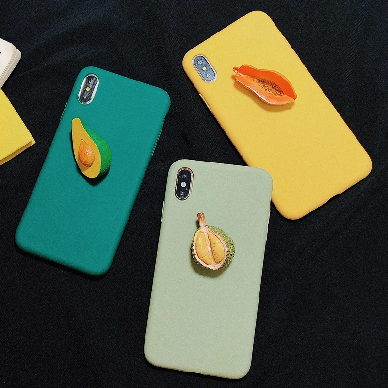 Silicone Case For iphone XS Max XR X Case Stereoscopic Solid Color Durian Full Cover For iphone 7 8 Plus 6 6S Plus Cases Coque
Silicone Case For iphone XS Max XR X Case Stereoscopic Solid Color Durian Full Cover For iphone 7 8 Plus 6 6S Plus Cases Coque