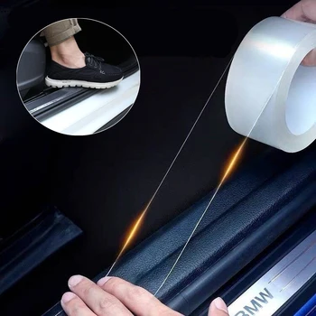 Car Stickers Door Edge Protector Universal Car Door Sill Sticker Anti Scratch Transparent Film Protection Style Auto Accessories
Car Stickers Door Edge Protector Universal Car Door Sill Sticker Anti Scratch Transparent Film Protection Style Auto Accessories