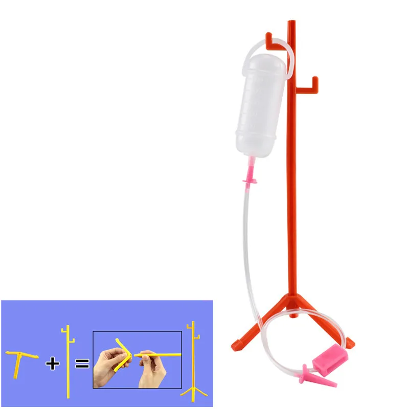 1 Set Role-playing Games Child Medical Kit With Hanging Bottle Simulation Hospital Play Set Toy medical supplies for child
1 Set Role-playing Games Child Medical Kit With Hanging Bottle Simulation Hospital Play Set Toy medical supplies for child