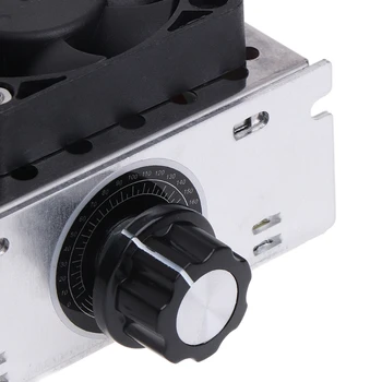 AC 220V 4000W SCR Variable Voltage Regulator Motor Speed Control Controller Fan R9UC
AC 220V 4000W SCR Variable Voltage Regulator Motor Speed Control Controller Fan R9UC
