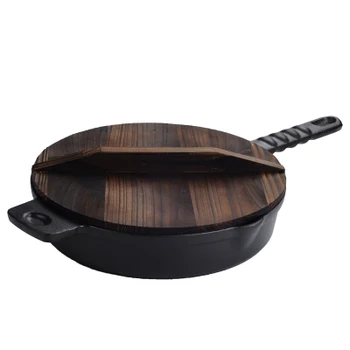 Manual thickened old raw cast iron frying pan without coating non stick skillet roasting pot with cover electromagnetic oven gas
Manual thickened old raw cast iron frying pan without coating non stick skillet roasting pot with cover electromagnetic oven gas