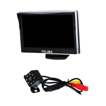 5' Car Display Screen + 8 LED Night Vision Car Reversing Parking Camera with Ruler Line
5' Car Display Screen + 8 LED Night Vision Car Reversing Parking Camera with Ruler Line