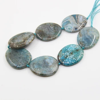 15.5"/strand Large Size Blue Dragon Veins Agates Oval Slab Loose Bead,Gems Onxy Slice Nugget Pendant Necklace Jewelry Supplier
15.5"/strand Large Size Blue Dragon Veins Agates Oval Slab Loose Bead,Gems Onxy Slice Nugget Pendant Necklace Jewelry Supplier