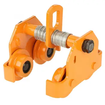 1 Ton Pull Capacity Push Trolley Adjustable Stainless Steel Push Trolley Beam Girder Handling Tools
1 Ton Pull Capacity Push Trolley Adjustable Stainless Steel Push Trolley Beam Girder Handling Tools