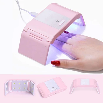 USB Foldable Dryer Lamp 24W Mini LED UV Art Nail Polish 12 LEDs Gel Acrylic C Uring Ligh Drying Tool
USB Foldable Dryer Lamp 24W Mini LED UV Art Nail Polish 12 LEDs Gel Acrylic C Uring Ligh Drying Tool