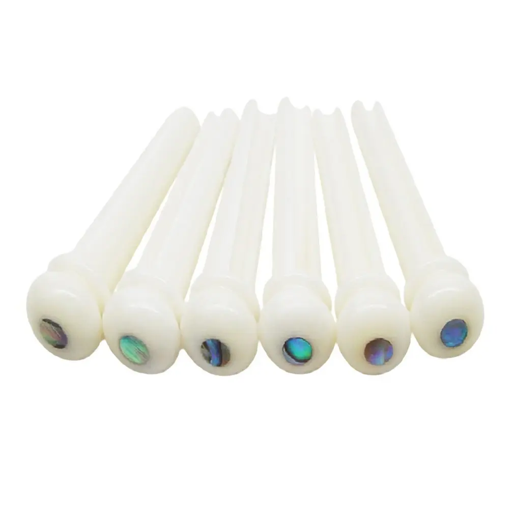 TSAI 6pcs Bridge Pins End Pegs Abalone Dot String End Peg Inlay Tool For Guitar Professional Replacement Acoustic Guitar Parts
TSAI 6pcs Bridge Pins End Pegs Abalone Dot String End Peg Inlay Tool For Guitar Professional Replacement Acoustic Guitar Parts