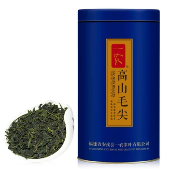 

2020 Fujian Gao Shan Mao Jian Alpine Tip Green Tea Clouds and Mist Before Rain for Detoxification and Anti-fatigue