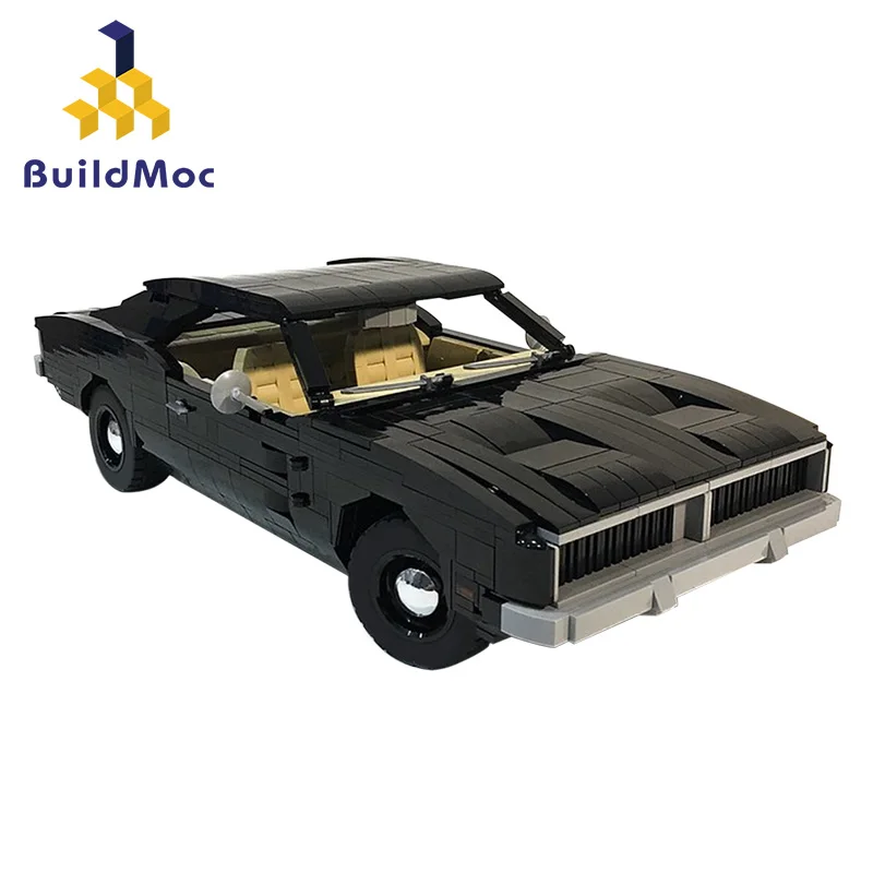 1969 R/T Dom's Dodged Charger Creator Technic Black Super Racing Vehicle Model Bricks Set For 42111
1969 R/T Dom's Dodged Charger Creator Technic Black Super Racing Vehicle Model Bricks Set For 42111