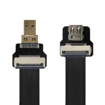 CY Chenyang CYFPV Micro HDMI Male to Micro HDMI Female Extension FPC Flat Cable 1080P for FPV HDTV Multicopter Aerial
CY Chenyang CYFPV Micro HDMI Male to Micro HDMI Female Extension FPC Flat Cable 1080P for FPV HDTV Multicopter Aerial