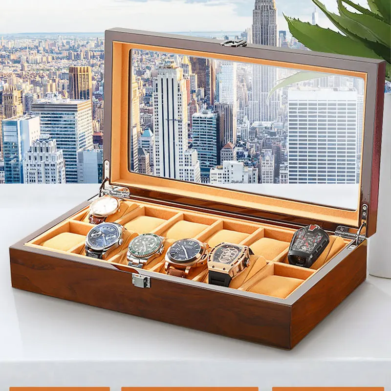 12 Slots Red Color Wood Watch Display Box For Men or Shop Display Watches Practical Jewelry Watch Storage Organizer Cases
12 Slots Red Color Wood Watch Display Box For Men or Shop Display Watches Practical Jewelry Watch Storage Organizer Cases