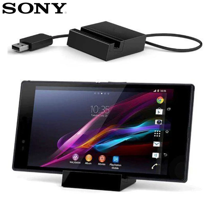 Оригинальная настольная зарядная док станция Sony DK30 для SONY XL39h C6802 Togari Xperia L4 Z Ultra ZU