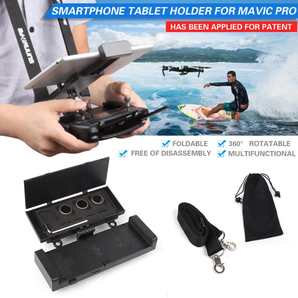 Phone Tablet Holder for DJI Mavic Mini Mavic Air Controller Folding Bracket Retractable Cellphone Stand Holder Drone Accessories
Phone Tablet Holder for DJI Mavic Mini Mavic Air Controller Folding Bracket Retractable Cellphone Stand Holder Drone Accessories