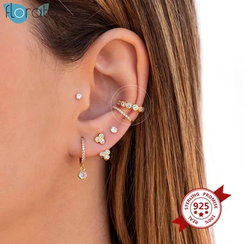 925 Sterling Silver C Shaped Without Piercing Clip Earrings for Women Bohemia Clip Earrings Crystal Zircon Clip on Earrings
925 Sterling Silver C Shaped Without Piercing Clip Earrings for Women Bohemia Clip Earrings Crystal Zircon Clip on Earrings