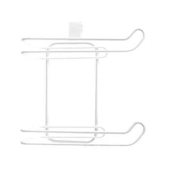 1Pcs 2 Roll Paper Towel Rack Multifunction Household Hanging Rack Hanging Hook for Bathroom Home Kitchen A30 
1Pcs 2 Roll Paper Towel Rack Multifunction Household Hanging Rack Hanging Hook for Bathroom Home Kitchen A30