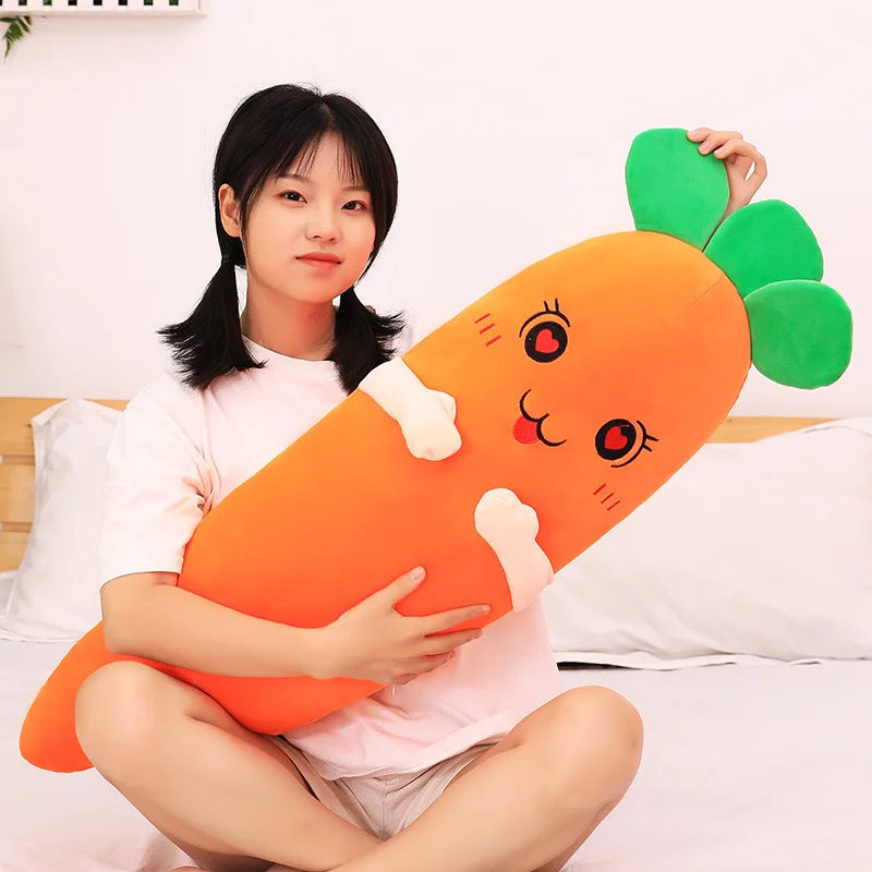 Carrot Plush Toy Sleeping Pillow Strip Pillow Cute Simulation Vegetable Carrot Pillow Doll Child Gift
Carrot Plush Toy Sleeping Pillow Strip Pillow Cute Simulation Vegetable Carrot Pillow Doll Child Gift