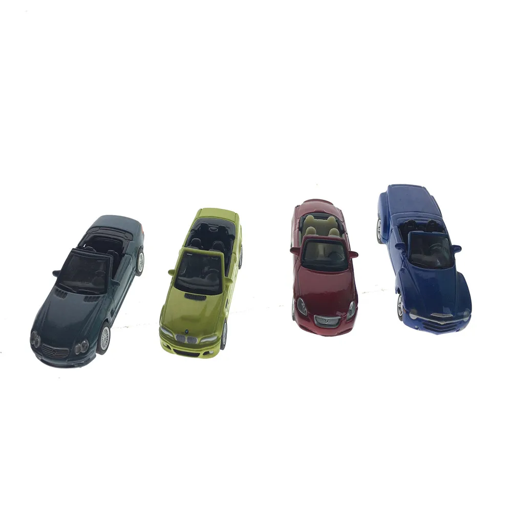 architecture model metal car kits toy8