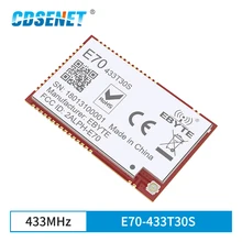 E70-433T30S CC1310 433MHz SMD 1W Wireless rf Module UART Modbus iot 433 mhz Transmitter and Receiver with RSSI
E70-433T30S CC1310 433MHz SMD 1W Wireless rf Module UART Modbus iot 433 mhz Transmitter and Receiver with RSSI