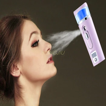 3In1 Handy Facial Steamer Nano Mist Face Spray BottleSkin Moisture Meter Power Bank Portable USB Rechargeable Mist Sprayer
3In1 Handy Facial Steamer Nano Mist Face Spray BottleSkin Moisture Meter Power Bank Portable USB Rechargeable Mist Sprayer