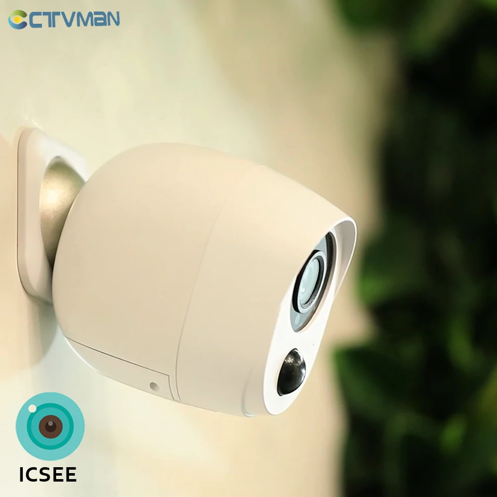 CTVMAN 1080P ICSEE Outdoor Battery Wifi Camera IP Battery Security Camera Wireless Battery Camera Surveillance 2MP Waterproof
CTVMAN 1080P ICSEE Outdoor Battery Wifi Camera IP Battery Security Camera Wireless Battery Camera Surveillance 2MP Waterproof