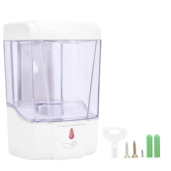 soap dispenser pump 700ML Automatic Sensor Soap Dispenser Contactless Detergent Soap Box Home Supplies wall soap dispenser
soap dispenser pump 700ML Automatic Sensor Soap Dispenser Contactless Detergent Soap Box Home Supplies wall soap dispenser