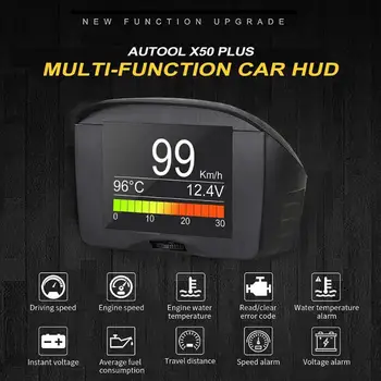 AUTOOL Car OBD HUD Head Up Display Projector Voltage Speed Alarm Multi-Function Overspeed Warning Windshield Projector Alarm Sys
AUTOOL Car OBD HUD Head Up Display Projector Voltage Speed Alarm Multi-Function Overspeed Warning Windshield Projector Alarm Sys