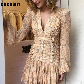 runway dress women high quality deep v neck puff sleeve short dresses 2020 print mini dress female Vestidos
runway dress women high quality deep v neck puff sleeve short dresses 2020 print mini dress female Vestidos