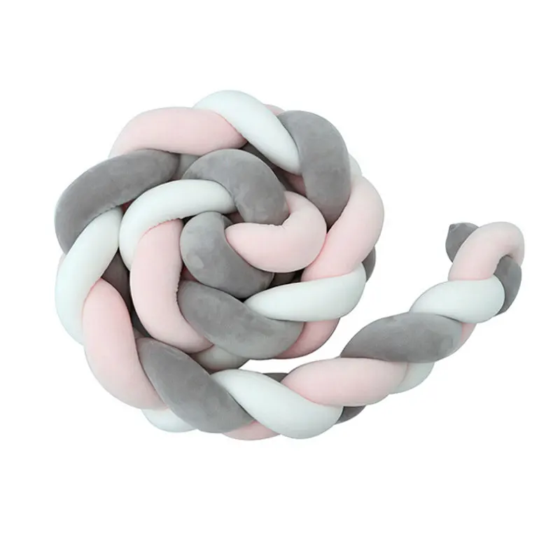 1 Pcs 1M/2M/3M Baby Handmade Newborn Bed Bumper Long Knotted Braid Pillow Baby Bed Bumper Safe Knot Crib Infant Room Decor Hot
1 Pcs 1M/2M/3M Baby Handmade Newborn Bed Bumper Long Knotted Braid Pillow Baby Bed Bumper Safe Knot Crib Infant Room Decor Hot