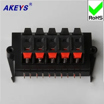 2 pcs Connection clamp 10-bit high-quality audio wiring clamp quick clamp test clamp WP10-11 square external wiring seat
2 pcs Connection clamp 10-bit high-quality audio wiring clamp quick clamp test clamp WP10-11 square external wiring seat