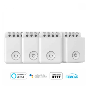 4pack BroadLink Bestcon Mcb1 WiFi Control Modules for Alexa/google Smart Home Wireless Switch Controller
4pack BroadLink Bestcon Mcb1 WiFi Control Modules for Alexa/google Smart Home Wireless Switch Controller