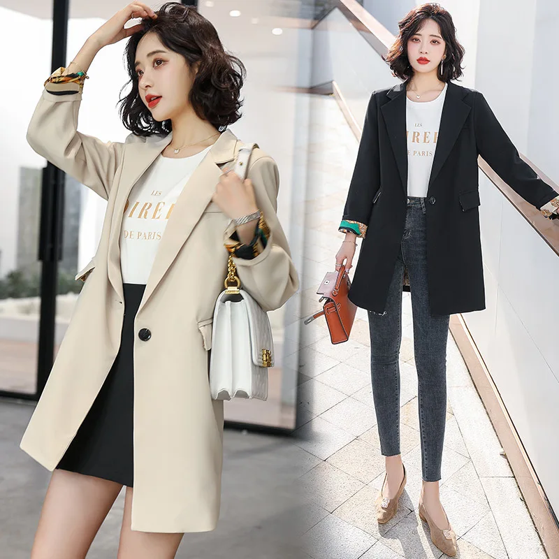 Suit Long Sleeve Cool Able Elegant Simple Versatile 2019 Autumn-Style One-Button
Suit Long Sleeve Cool Able Elegant Simple Versatile 2019 Autumn-Style One-Button