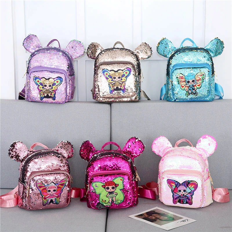 2019 LOL Surprise Dolls Summer Women Backpack with Sequins Cute Cartoon Backpack Girls Laser Sequin Children Bag Girl Gift 2S19
2019 LOL Surprise Dolls Summer Women Backpack with Sequins Cute Cartoon Backpack Girls Laser Sequin Children Bag Girl Gift 2S19