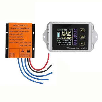 1 Pcs Wind Turbines 1000W 12/24V Auto MPPT Waterproof Controller & 1 Set Multi-Function DC Meter VAT-1050
1 Pcs Wind Turbines 1000W 12/24V Auto MPPT Waterproof Controller & 1 Set Multi-Function DC Meter VAT-1050