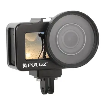 Housing Shell CNC Aluminum Alloy Protective Cage with 52mm UV Lens for DJI Osmo Action
Housing Shell CNC Aluminum Alloy Protective Cage with 52mm UV Lens for DJI Osmo Action