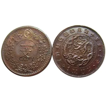 Great Joseon founded 495 years ago 1 Mun Copper Coins Copy (Type 40)
Great Joseon founded 495 years ago 1 Mun Copper Coins Copy (Type 40)