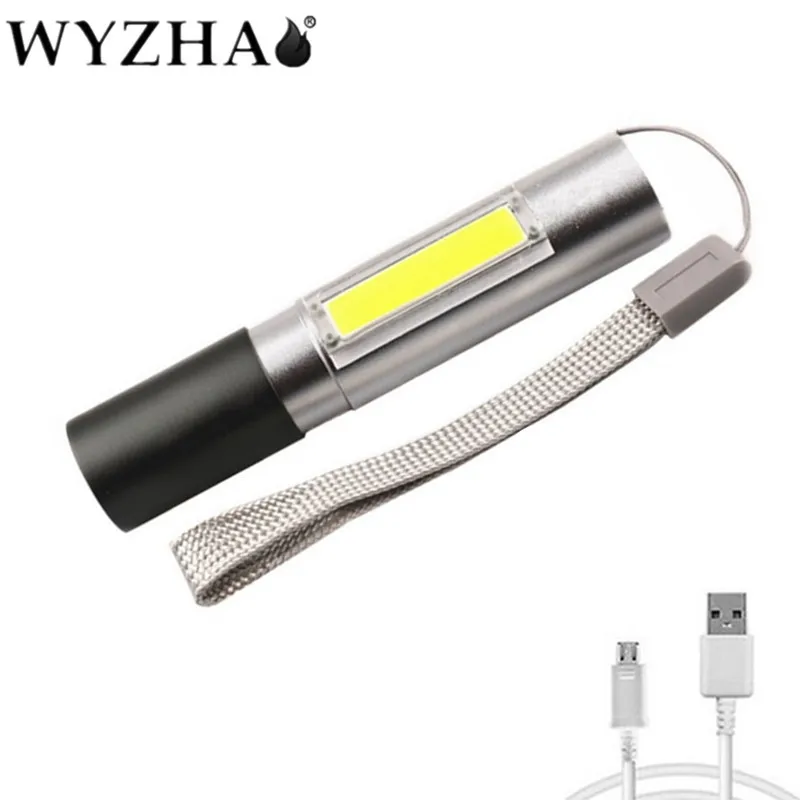New portable zoom flashlight cob and XPE camping flashlight LED torch with built-in battery supporting multi-mode USB charging
New portable zoom flashlight cob and XPE camping flashlight LED torch with built-in battery supporting multi-mode USB charging