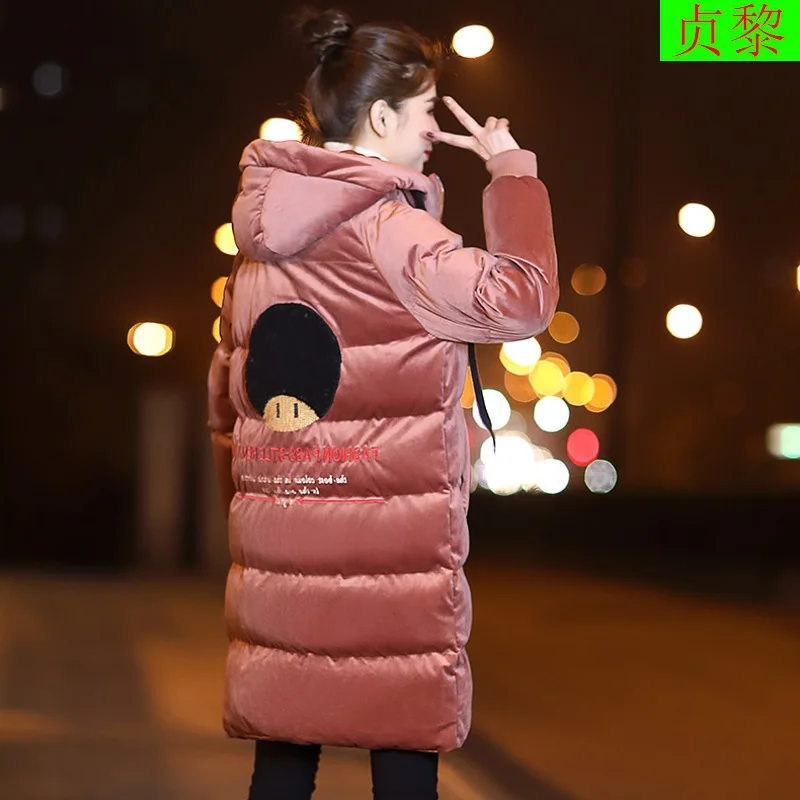 2018 New Style Korean-style Students Loose-Fit Cotton-padded Jacket Women's Thick Gold Velvet Embroidered Cotton-padded Clothes
2018 New Style Korean-style Students Loose-Fit Cotton-padded Jacket Women's Thick Gold Velvet Embroidered Cotton-padded Clothes