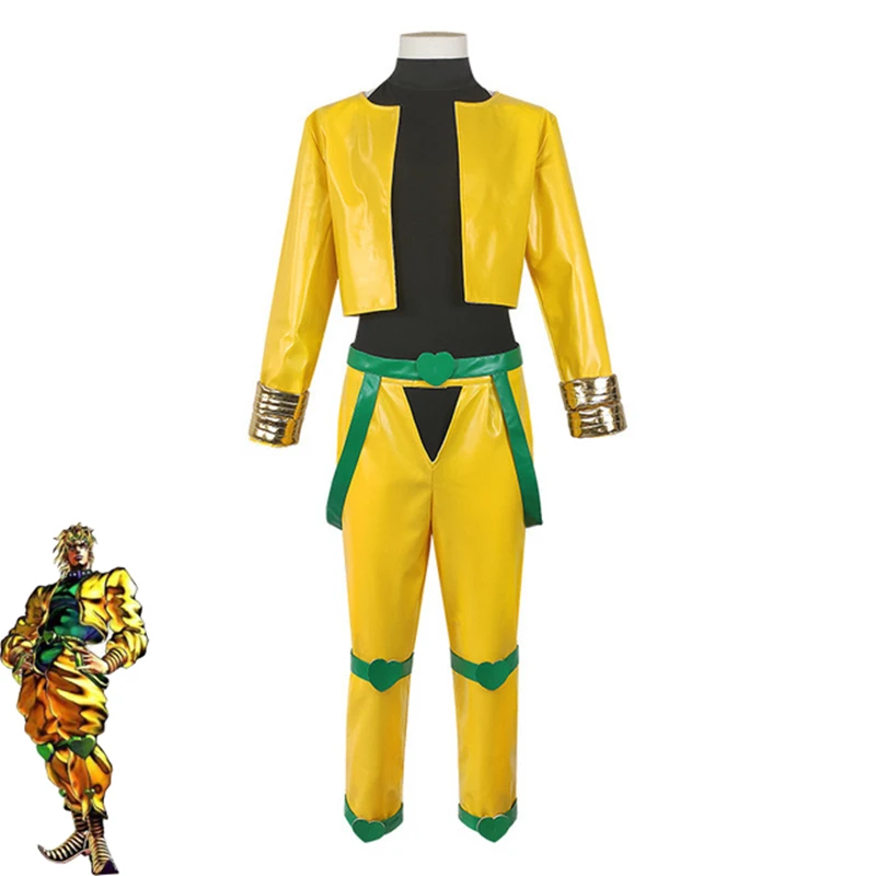 Deluxe Dio Brando Costume Cosplay Jojo Anime Jojo's Bizarre Adventure Character Uniform Halloween Costume for Men
Deluxe Dio Brando Costume Cosplay Jojo Anime Jojo's Bizarre Adventure Character Uniform Halloween Costume for Men