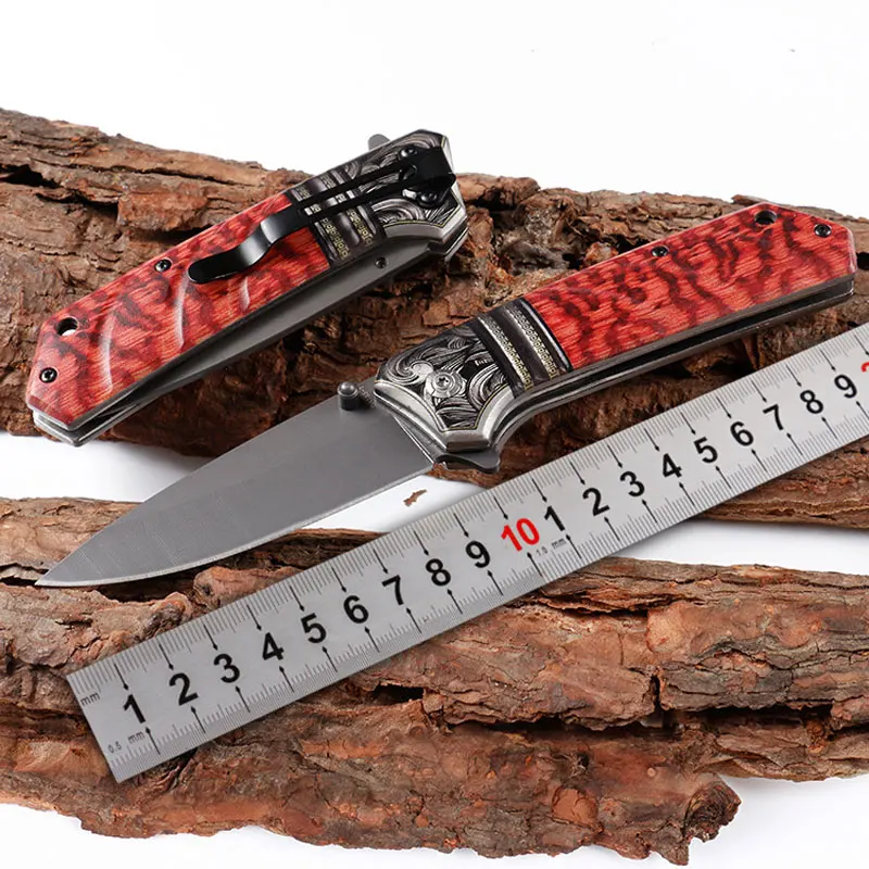 FreeWolf Outdoor folding knife outdoor survival army knife portable knife multi-function folding knife fruit knife
FreeWolf Outdoor folding knife outdoor survival army knife portable knife multi-function folding knife fruit knife