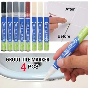 Grout Pen Tile Gap Repair Pen Beauty Seam Tile Floor Tile Repair Pen Waterproof Mouldproof Filling Agents Wall Porcelain 
Grout Pen Tile Gap Repair Pen Beauty Seam Tile Floor Tile Repair Pen Waterproof Mouldproof Filling Agents Wall Porcelain