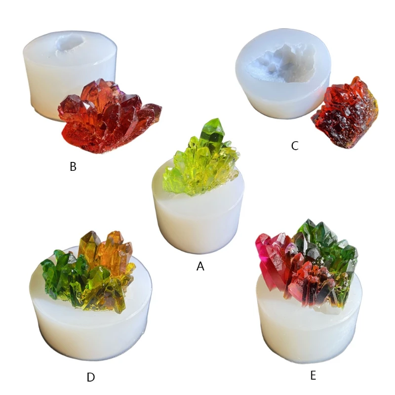Simulation Original Stone Crystal Cluster Epoxy Resin Mold Silicone Mould DIY Crafts Jewelry Pendant Making Tools
Simulation Original Stone Crystal Cluster Epoxy Resin Mold Silicone Mould DIY Crafts Jewelry Pendant Making Tools