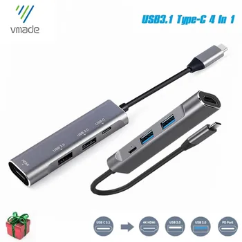 Vmade 4 in 1 Multi Port UCB C To HDMI Support HD 4K Converter Adapter USB 2.0/30 Docking Station For Samsung Huawei
Vmade 4 in 1 Multi Port UCB C To HDMI Support HD 4K Converter Adapter USB 2.0/30 Docking Station For Samsung Huawei