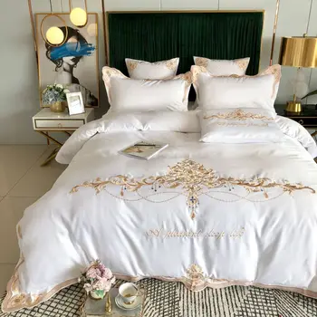 Morpheus Luxury Silky Egyptian Cotton Bedding set King and Queen Bedding Set Royal Embroidery Duvet Cover Set - MP33
Morpheus Luxury Silky Egyptian Cotton Bedding set King and Queen Bedding Set Royal Embroidery Duvet Cover Set - MP33
