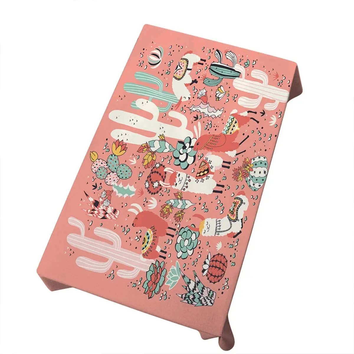 Бесшовный рисунок счастливой ламы с красивыми цветами и искусственными фотографиями, прямоугольный чехол для кухонного стола
Бесшовный рисунок счастливой ламы с красивыми цветами и искусственными фотографиями, прямоугольный чехол для кухонного стола