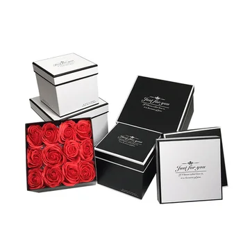 3pcs/set Promotion Simple Square Gift Box Gift Box Rose Box Valentine Flower Shop Gift Party Box Wedding Christmas Decoration
3pcs/set Promotion Simple Square Gift Box Gift Box Rose Box Valentine Flower Shop Gift Party Box Wedding Christmas Decoration