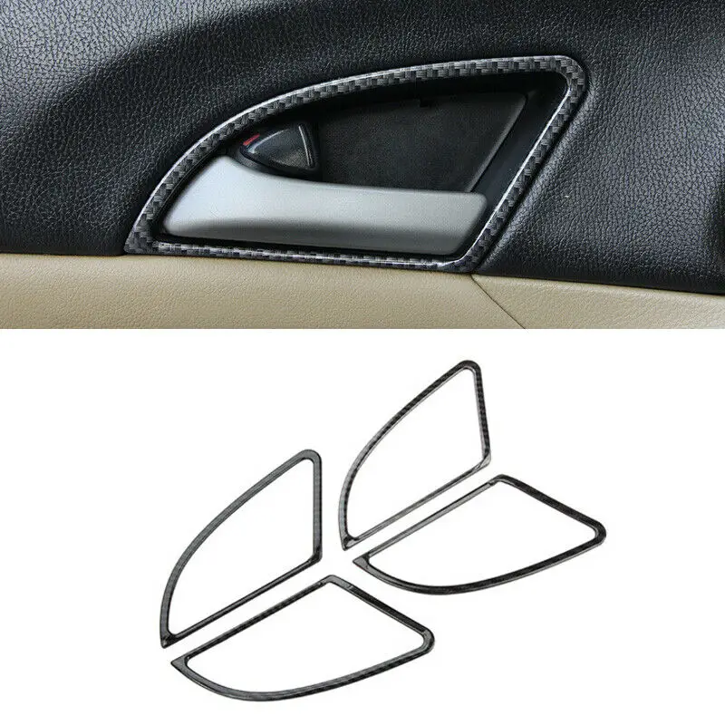 4 шт. накладки на внутреннюю дверь и раму из углеродного волокна для Honda Accord 2008 - 2012