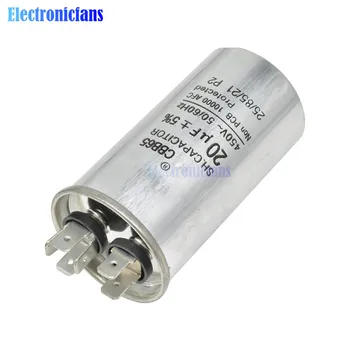 CBB65 20UF Start Capacitor 450V AC Motor Capacitor Compressor CBB65 50/60Hz 20μF ±5% for Air Conditioner Generator Refrigerator
CBB65 20UF Start Capacitor 450V AC Motor Capacitor Compressor CBB65 50/60Hz 20μF ±5% for Air Conditioner Generator Refrigerator
